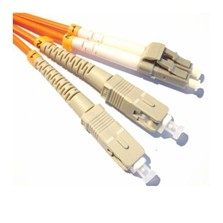 Оптичний патчкорд Digitus SC/UPC-SC/UPC, 50/125, MM, OM3, duplex, 5м (DK-2522-05/3)