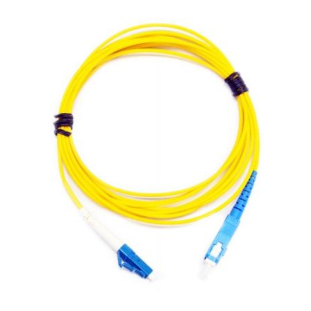 Оптичний патчкорд Eserver SC/UPC-LC/UPC SingleMode, Simplex, 2m (ES-SC-LC/UPC-2-SM-S)