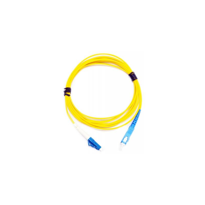 Оптичний патчкорд Eserver SC/UPC-LC/UPC SingleMode, Simplex, 5m (ES-SC-LC/UPC-5-SM-S)