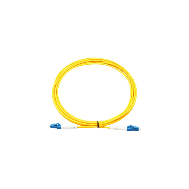 Оптичний патчкорд LC/UPC-LC/UPC Singlemode, Simplex, 1m Eserver (ES-LC-LC/UPC-1-SM-S)