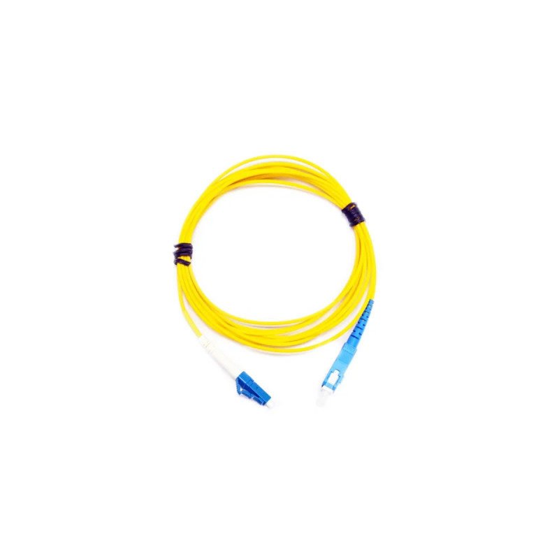 Оптичний патчкорд Eserver SC/UPC-LC/UPC SingleMode, Simplex, 1m (ES-SC-LC/UPC-1-SM-S)