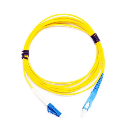 Оптичний патчкорд Eserver SC/UPC-LC/UPC SingleMode, Simplex, 1m (ES-SC-LC/UPC-1-SM-S)