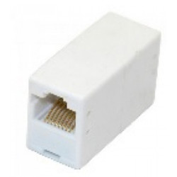 Зрощувач Merlion 1+1 RJ45 UTP 5e, White (00190 / 11445)