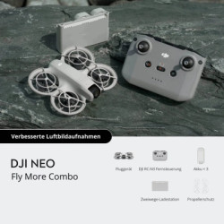 Квадрокоптер DJI Neo Fly More Combo (DJI RC-N3) пульт без дисплея (CP.FP.00000185.01)