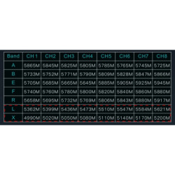 Монітор FPV Skyzone M5 DVR 5.8GHz 56CH L,X Band (M5F 5G)