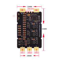 Регулятор ходу (ESC) HAKRC 4225 120A 12S (HAK4225)