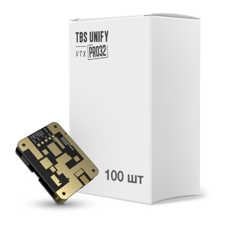 Відеопередавач (VTX) TBS Unify Pro32 DP 3W Wide Band упаковка 100шт. (Unify Pro32 DP 3W Wide Band Box)