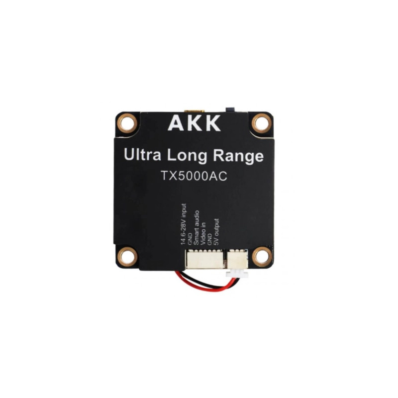 Відеопередавач (VTX) AKK Ultra Long Range 5W 4.9G-6G 96CH (TX5000AC)