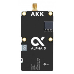 Відеопередавач (VTX) AKK Alpha 5W 5.8GHz 80CH (58G5VTX)