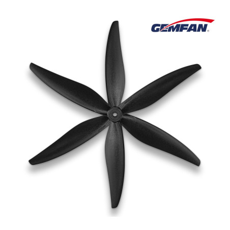 Пропелер для дрона Gemfan 8040 3 Blade Propeller Black 1 pair (GF8040-3CN/HP098.PMCN8040-3B)