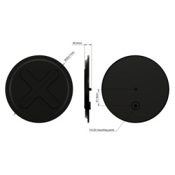 Антена для дрона TrueRC X-21 5.8GHz SMA RHCP (0608597256062-2)