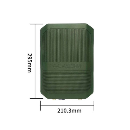 Підсилювач сигналу для дрона Acasom ROC-6 2.4G/5.2/5.8G (20Вт 5000mAh/16.8V)+кріплення штативу (ROC-6 Green)