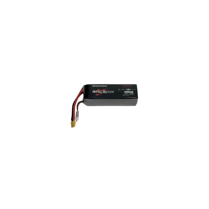 Акумуляторний блок RacePow 6000mAh 6S 80C (6000mAh-6S-80C)