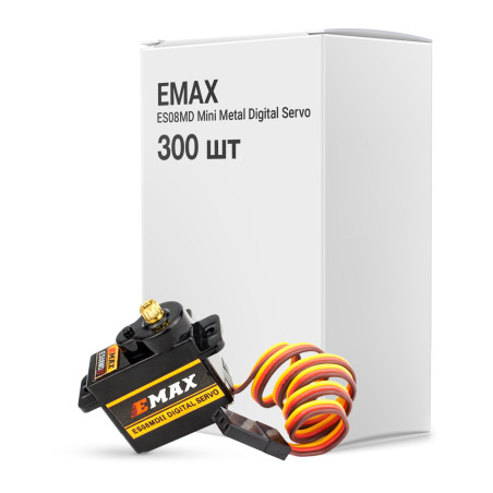 Сервопривід для дрона Emax ES08MD Mini Metal Digital Servo упаковка 300 шт. (0102003023BOX)