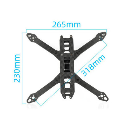 Рама для дрона Hobbyporter 7 дюймів (HP9915.0340)