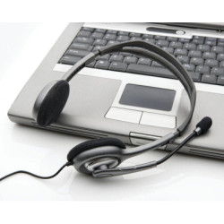 Навушники Logitech H111 Stereo Headset with 1*4pin jack (981-000593)