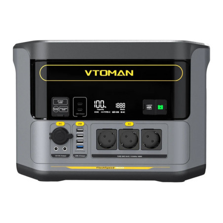 Зарядна станція Vtoman FlashSpeed 1500 PB-58 1500W 1548Wh (FlashSpeed 1500)