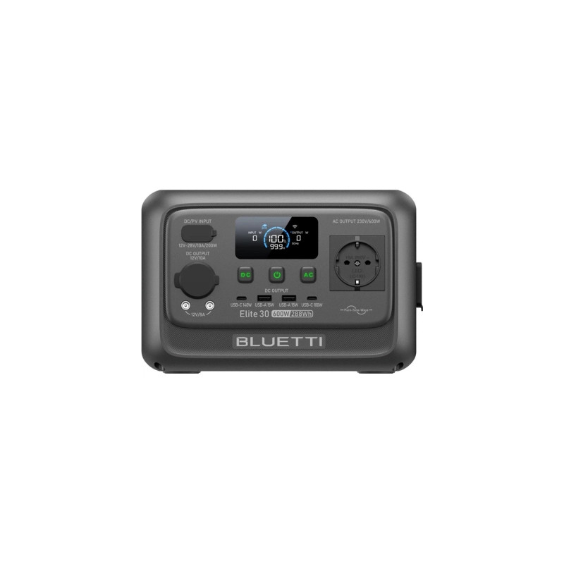 Зарядна станція BLUETTI Elite 30 V2, 600W, 288Wh (EL30V2)