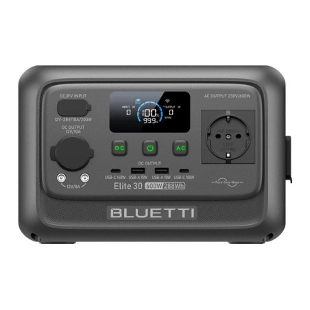 Зарядна станція BLUETTI Elite 30 V2, 600W, 288Wh (EL30V2)