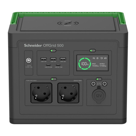 Зарядна станція Schneider Electric 500, 517Wh (PPS500-GR)