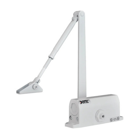Доводчик двері Dortec DT-62 White (DT-62/White)