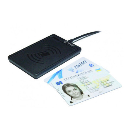 Безконтактний карт-рідер Автор Безконтактний КР-382, USB для ID-паспорт (КР-382)