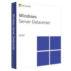 ПЗ для сервера Microsoft Windows Server 2025 Datacenter - 8 Core License Pack 1 Year Subscription, Commercial, Annual (DG7GMGF0P