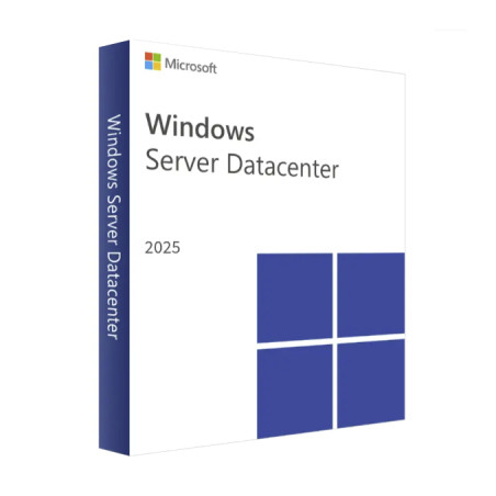 ПЗ для сервера Microsoft Windows Server 2025 Datacenter - 8 Core License Pack 1 Year Subscription, Commercial, Annual (DG7GMGF0P