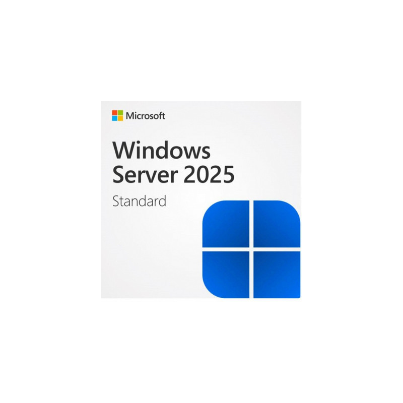 ПЗ для сервера Microsoft Windows Server 2025 Standard - 8 Core License Pack 3 Year Subscription, Commercial, Triennial (DG7GMGF0