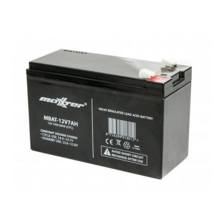 Батарея до ДБЖ Maxxter 12V 7AH (MBAT-12V7AH)