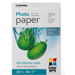 Фотопапір ColorWay A4 120г glossy 50л (PMS1208050A4)
