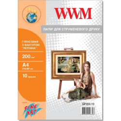 Фотопапір WWM A4 Fine Art (GP200.10)