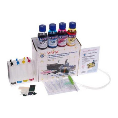 СБПЧ WWM HP Universal №21/129/130/140 (IS.0405)