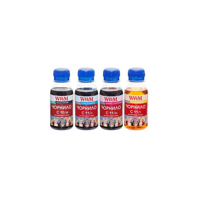 Чорнило WWM CANON PG510BP/CL511C/M/Y Комплект (C10/11SET4-2)