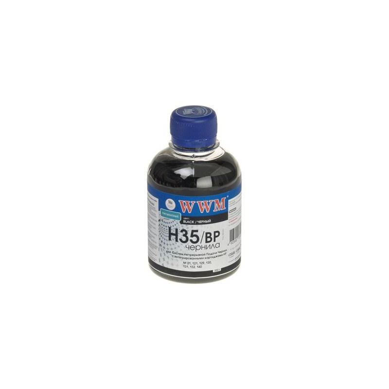 Чорнило WWM HP № 21/121/129/130/132/140 BlackPg (H35/BP)