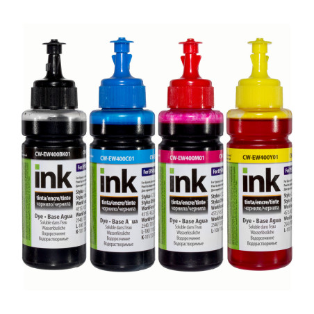 Чорнило ColorWay Epson SC 67/87/79 CX3xxx-6xxx (4х100мл) BK/С/M/Y (CW-EW400SET01)