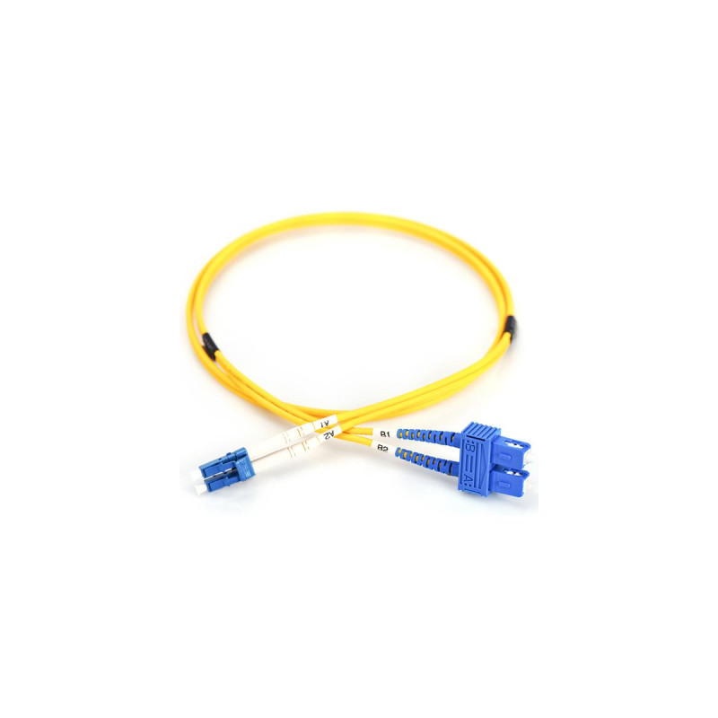 Оптичний патчкорд Digitus LC/UPC-SC/UPC,9/125,OS2,duplex,2m (DK-2932-02)