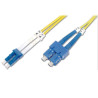 Оптичний патчкорд Digitus LC/UPC-SC/UPC,9/125,OS2,duplex,2m (DK-2932-02)