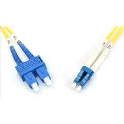 Оптичний патчкорд Digitus LC/UPC-SC/UPC,9/125,OS2,duplex,2m (DK-2932-02)