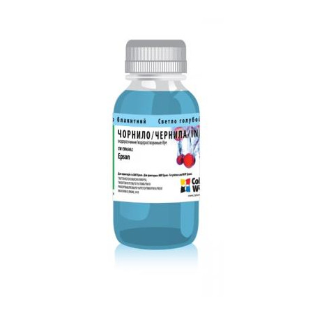 Чорнило ColorWay Epson SP R270/290 RX500 TX650 200мл LCyan (CW-EW650LC02)