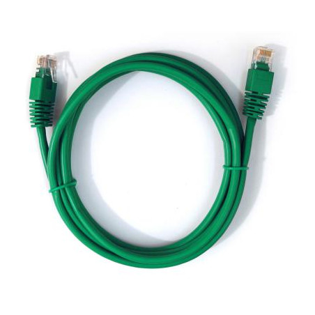 Патч-корд 0.5м, UTP, cat.5e, CCA, green Cablexpert (PP12-0.5M/G)
