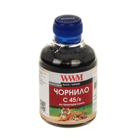 Чорнило WWM CANON CLI451B Black (C45/B)