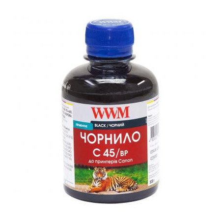 Чорнило WWM CANON PG440/445/PGI450 Black Pigment (C45/BP)
