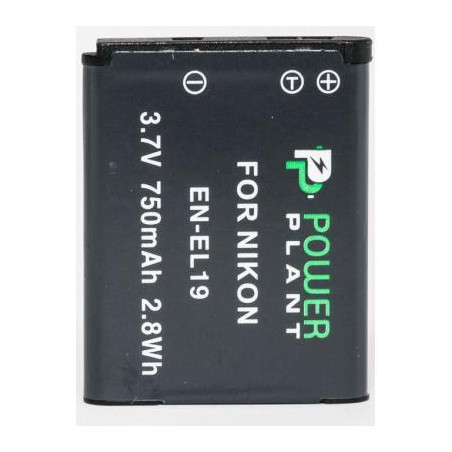 Акумулятор до фото/відео PowerPlant Nikon EN-EL19 (DV00DV1305)