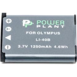 Акумулятор до фото/відео PowerPlant Olympus Li-40B, Li-42B, D-Li63, D-Li108, NP-45, NP-80, NP-82 (DV00DV1090)