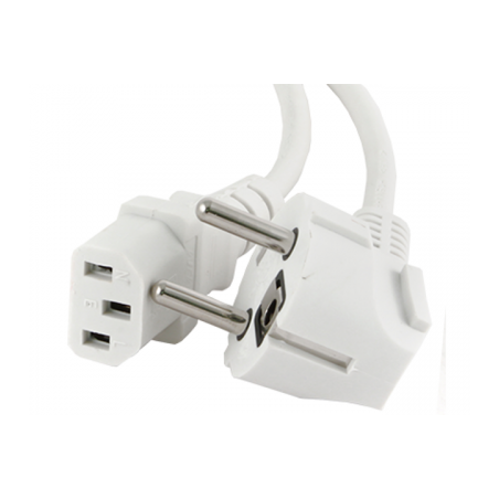 Кабель живлення C13 1.8m white Cablexpert (PC-186W-VDE)