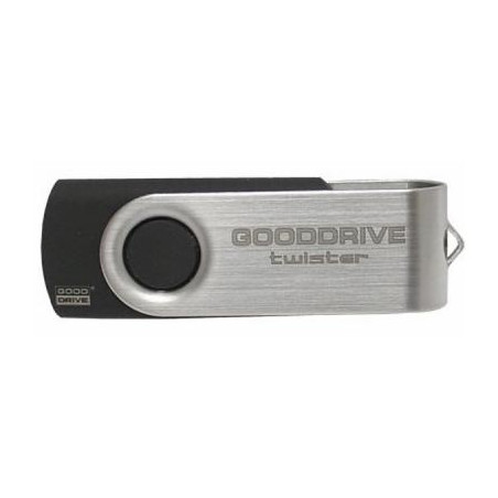 USB флеш накопичувач Goodram 8GB Twister Black USB 2.0 (UTS2-0080K0R11)