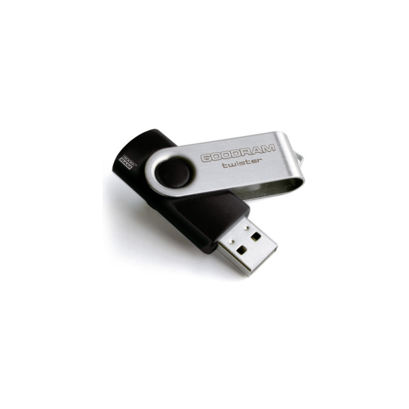 USB флеш накопичувач Goodram 16GB Twister Black USB 2.0 (UTS2-0160K0R11)