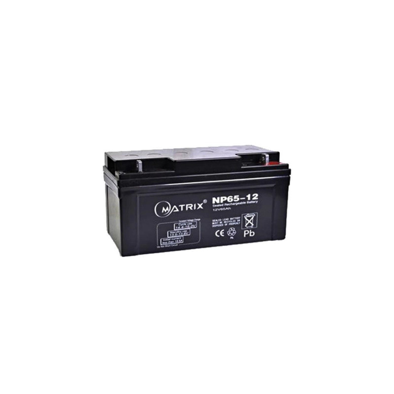 Батарея до ДБЖ Matrix 12V 65AH (NP65-12)