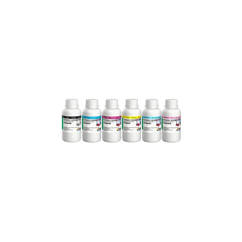 Чорнило ColorWay Epson SP R270/290 RX500 TX650 200мл*6 BK/С/M/LС/LM/Y (CW-EW650SET02)